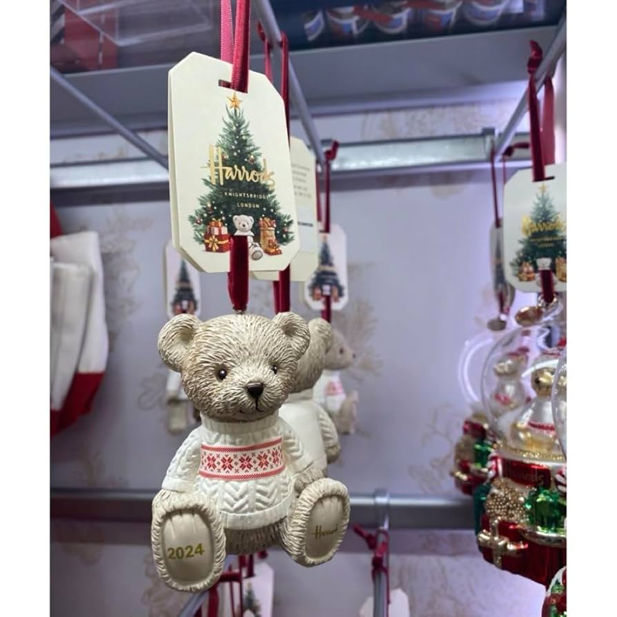 Harrods ミニチュアクリスマスベア 15体セット Harrods - ハロッズ 15周年記念ベアー 15体セット イヤーベアの